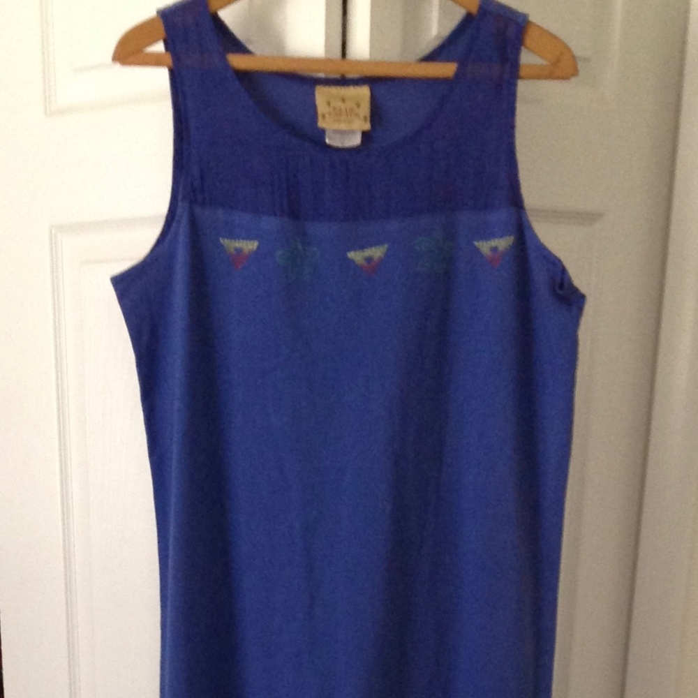 Blues Cactus Ladies maxi dress